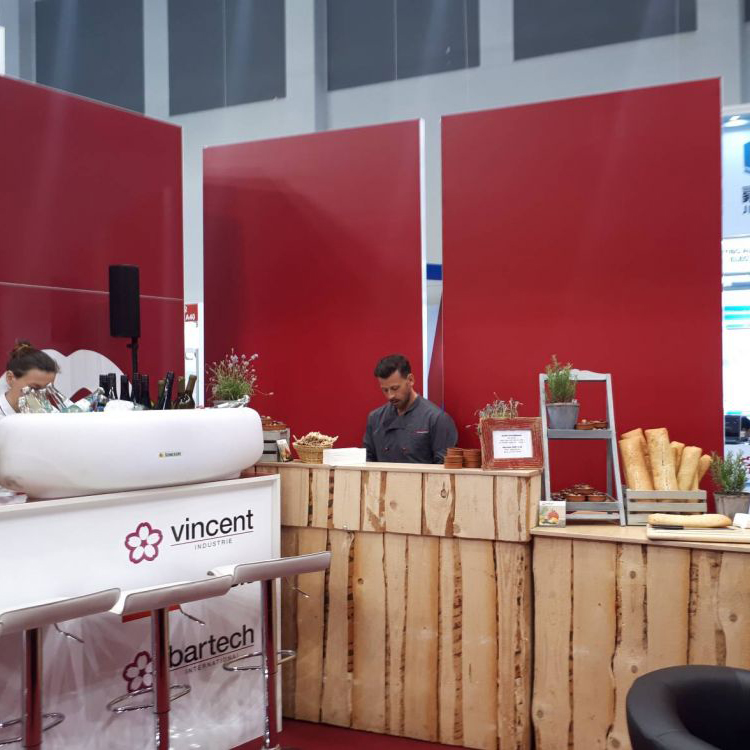 Catering am Messestand